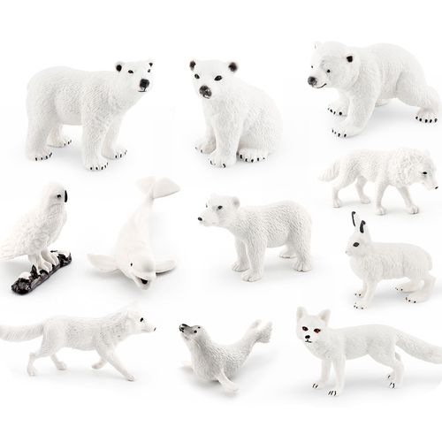 11种北极动物模型