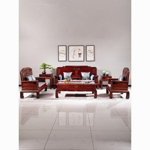 红木客厅沙发组合套装黑酸枝现代中式仿古家具实木沙发