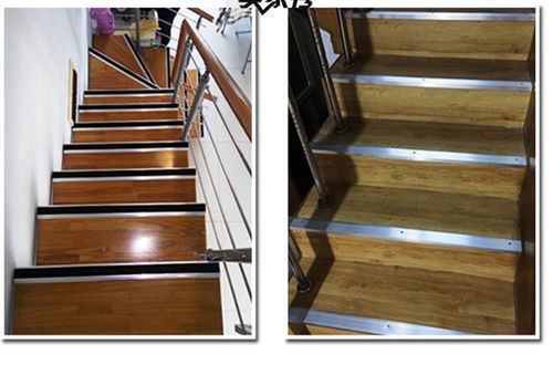 无背胶铝合金楼梯防滑条台阶压条防滑条护角楼梯止滑条代替pvc