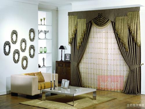 欧式装修高档窗帘设计设计图片赏析