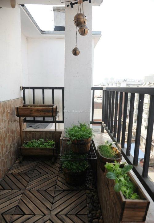 小型露台花园阳台效果图装修123效果图