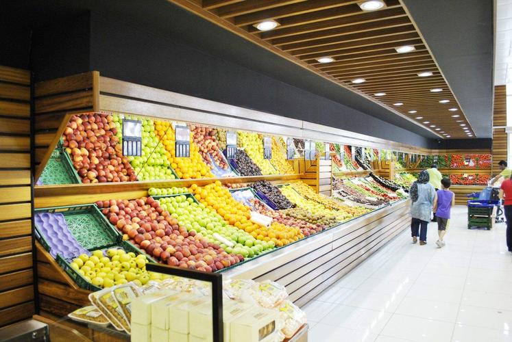 小型超市水果店面装修效果图