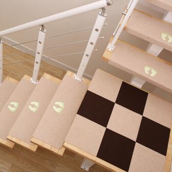 楼梯踏步垫免胶自粘家用中欧式楼梯防滑垫旋转自粘台阶贴室内满铺经典
