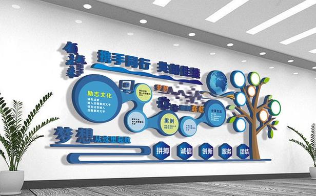 公司企业文化墙设计方案上海哪家公司做的好