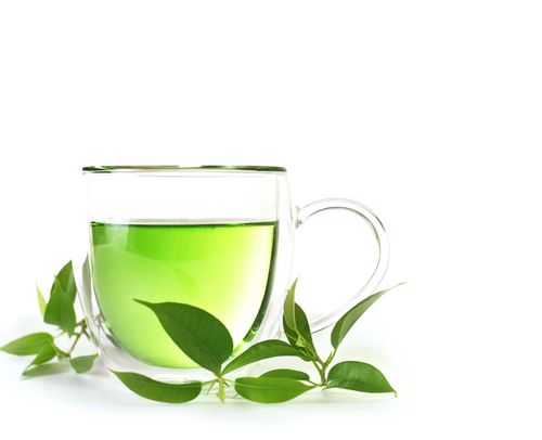 清香的绿茶茶叶高清图片
