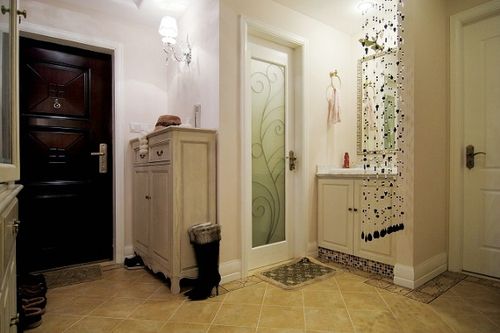 卫生间砌墙隔断效果图厕所正对大门怎样做隔断装修效果图
