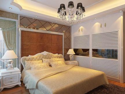 卧室壁橱装修效果图欣赏欧式风格白色设计