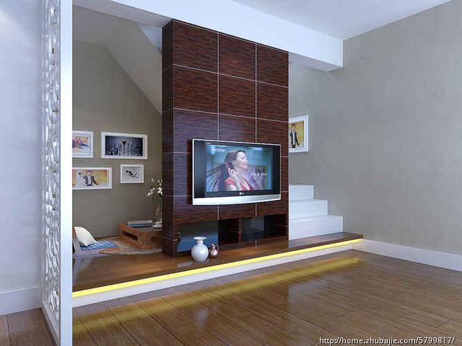 复式楼梯底做客厅和电视墙可以吗