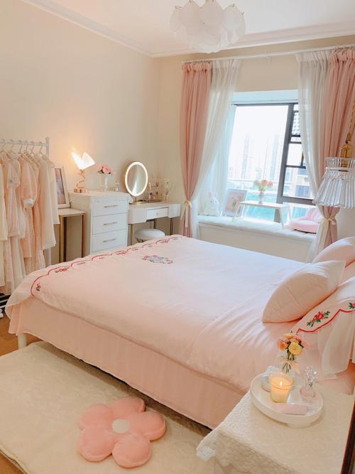粉色卧室布置