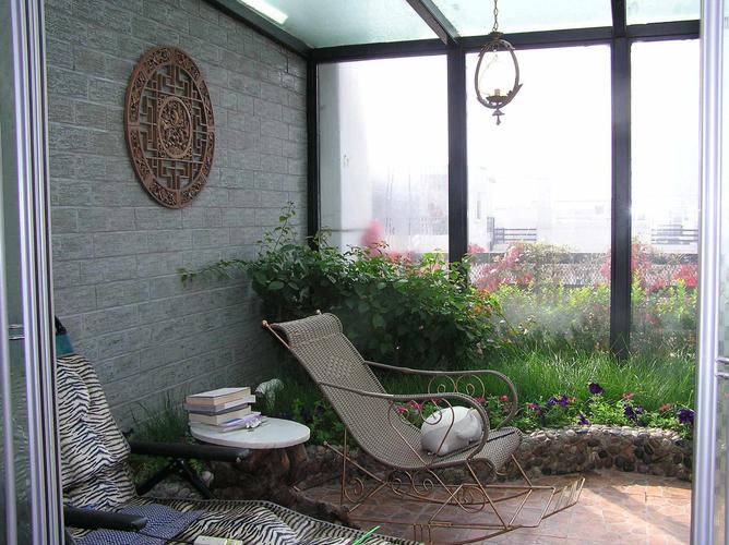30平阳台花园小美式装修效果图