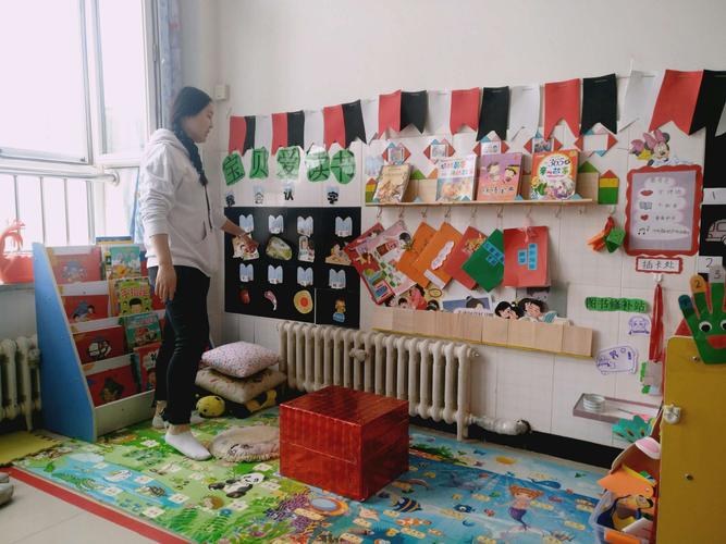 市二幼教育集团铁克其幼儿园开展语言区环境创设观摩评比活动