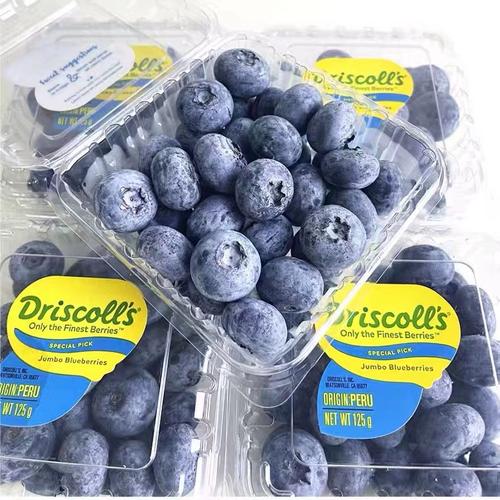 秘鲁蓝莓怡颗莓driscolls大果孕妇宝宝当季新鲜整箱时令水果顺丰