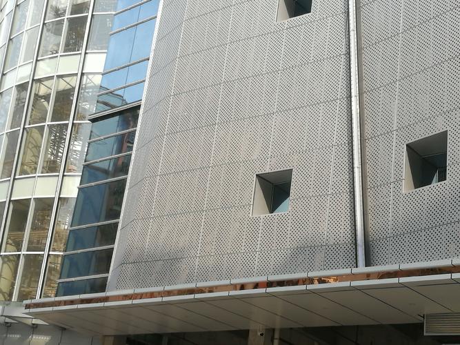镂空铝单板室外幕墙效果