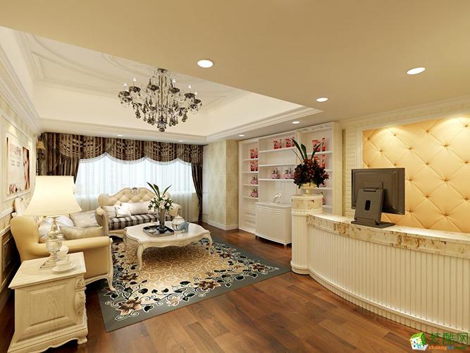 客厅佳时特装饰新世界公寓中心美容院70平米欧式风格案例图