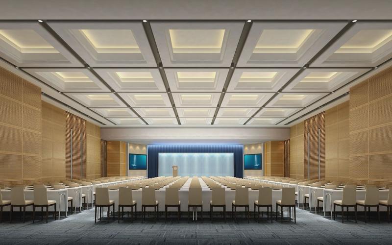 会议室设计行政机关单位大型会议室装修效果图