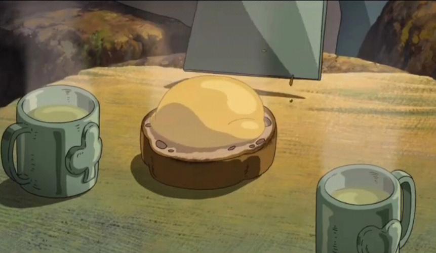小时候看宫崎骏的动漫就很馋里面的美食