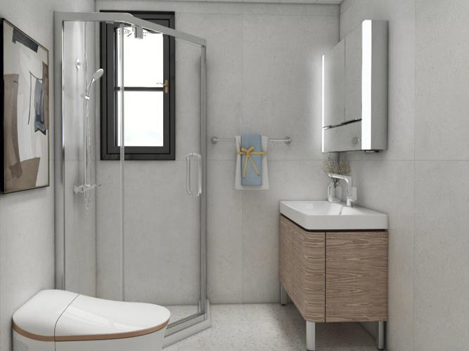 小户型卫生间装修设计风格布局案例分享