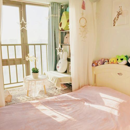 少女心卧室布置阳光是最好的滤镜77小房间