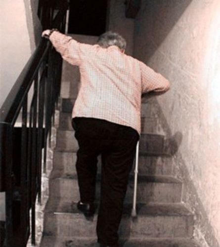 骨关节心血管病爬楼梯高血压老人健康