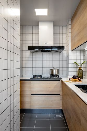 现代北欧风两居室厨房装修效果图