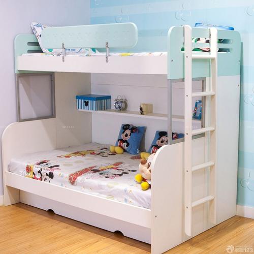 温馨家居儿童高低床设计效果图