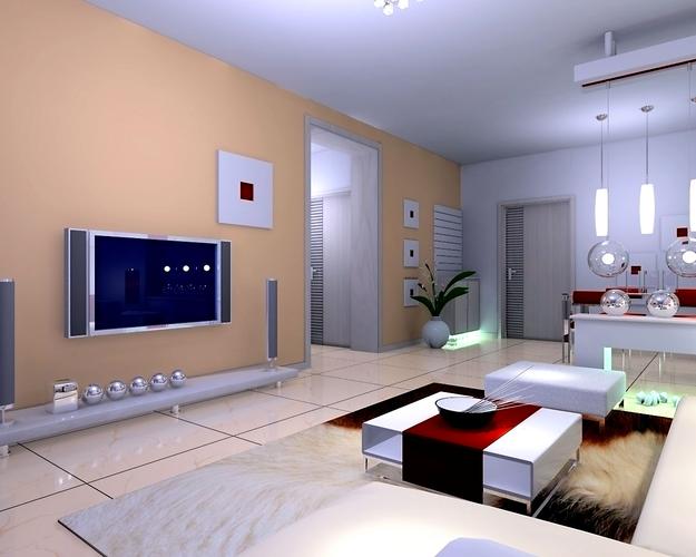 新房4家庭客厅设计作品沈阳装修效果图装饰互联