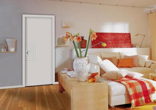 白色木门装修效果图现代风格白色门图片