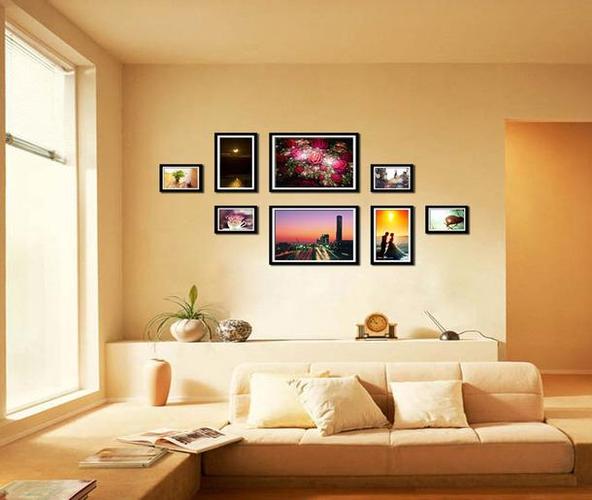 简约风格客厅照片墙装修效果图简约风格客厅沙发图片