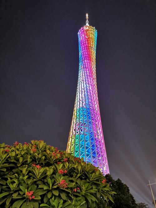 广州塔感觉一般般和上海东方明珠塔比起来旅游