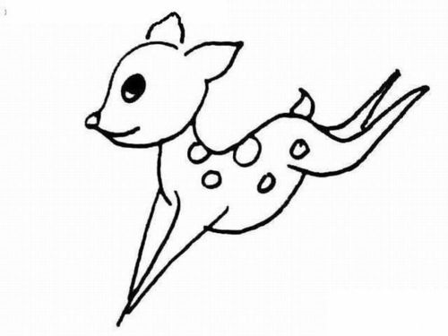 动物简笔画小鹿教程视频