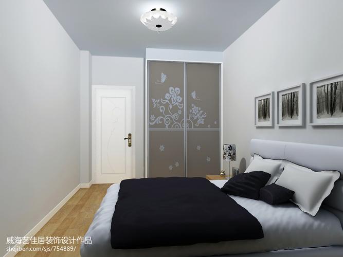 山东威海现代卧室门装修设计效果图