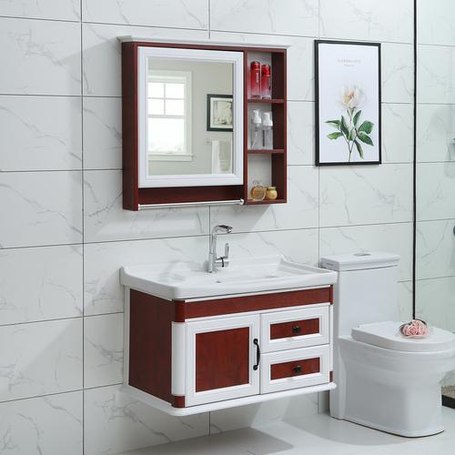 碳纤维浴室柜系列组合壁挂落地混搭式洗脸盆镜柜卫生间洗手池洗漱