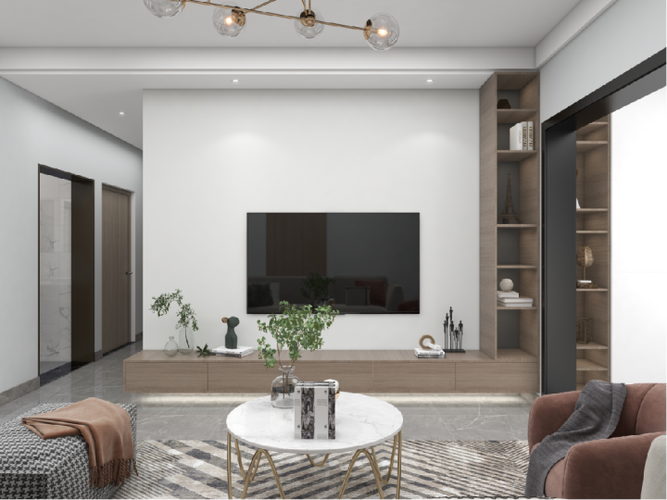客厅电视墙装修效果图大全2021年最流行的客厅装修效果图分享