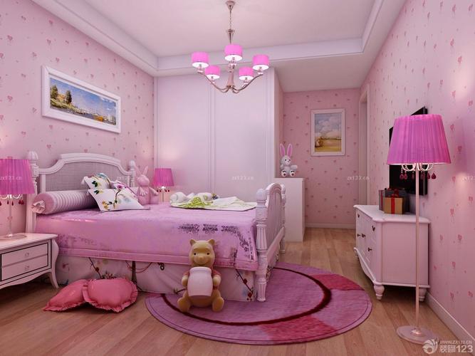 80平米房子女孩卧室装修设计图设计456装修效果图