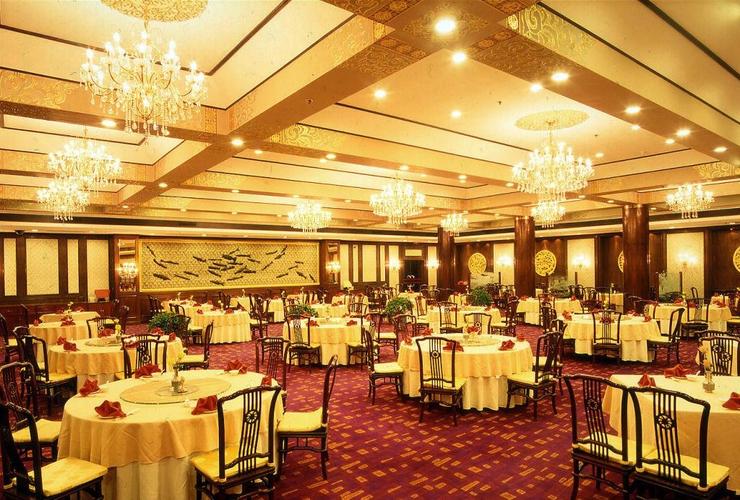 北京友谊宾馆大堂餐厅装修布置效果图