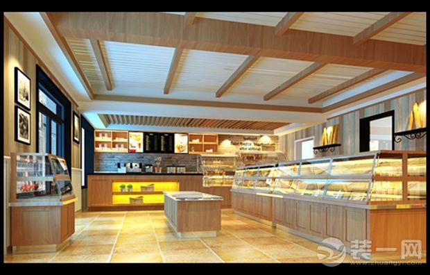 最新各种不同风格面包店装修效果图
