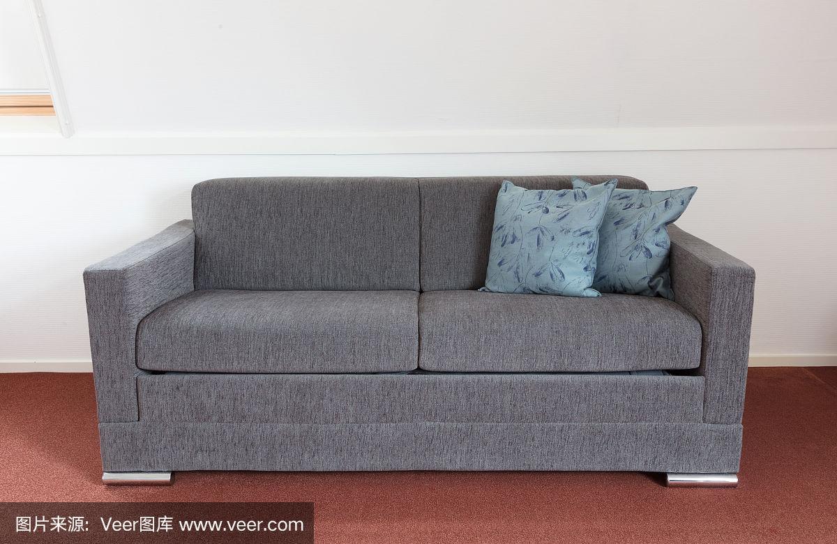 现代沙发的照片
