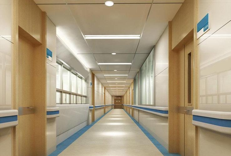 最新医院走廊设计装修效果图