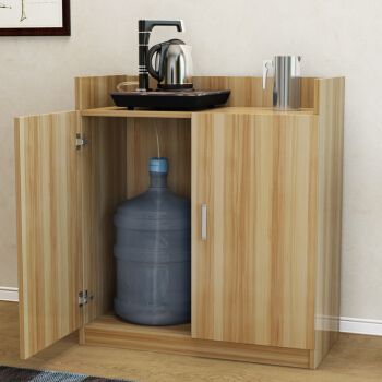 放水桶的餐边柜实木办公室纯净水储物柜简约现代饮水机客厅柜子桶柜