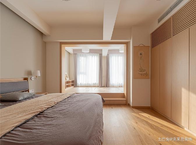 风格卧室卧室日式300m05四居及以上设计图片赏析