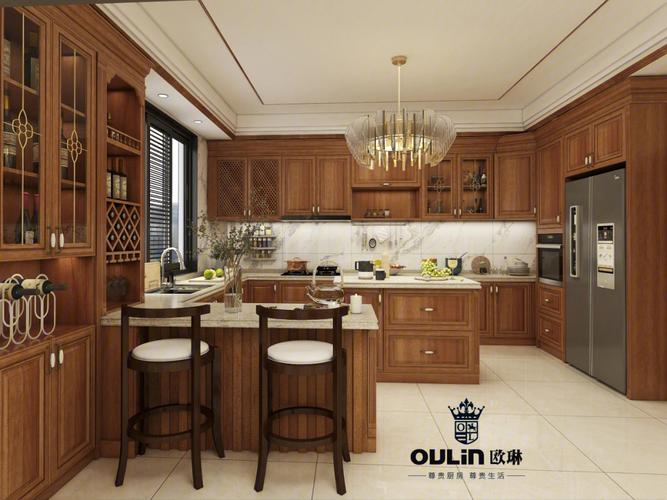 中式厨房装修设计高端大气的中式风格