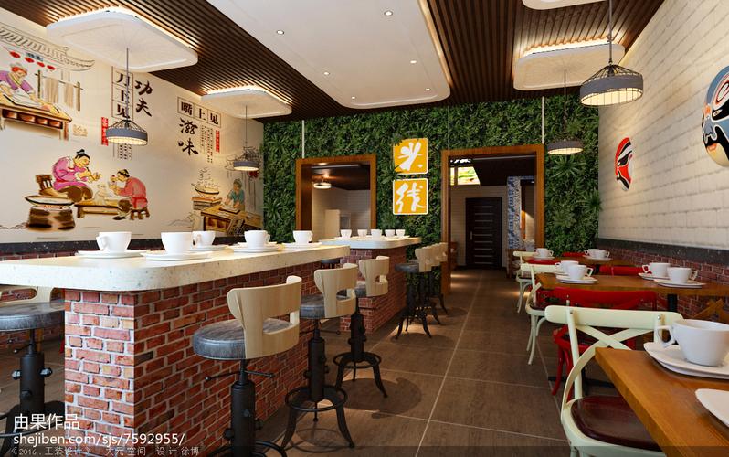 米线店设计餐饮空间其他120m05设计图片赏析