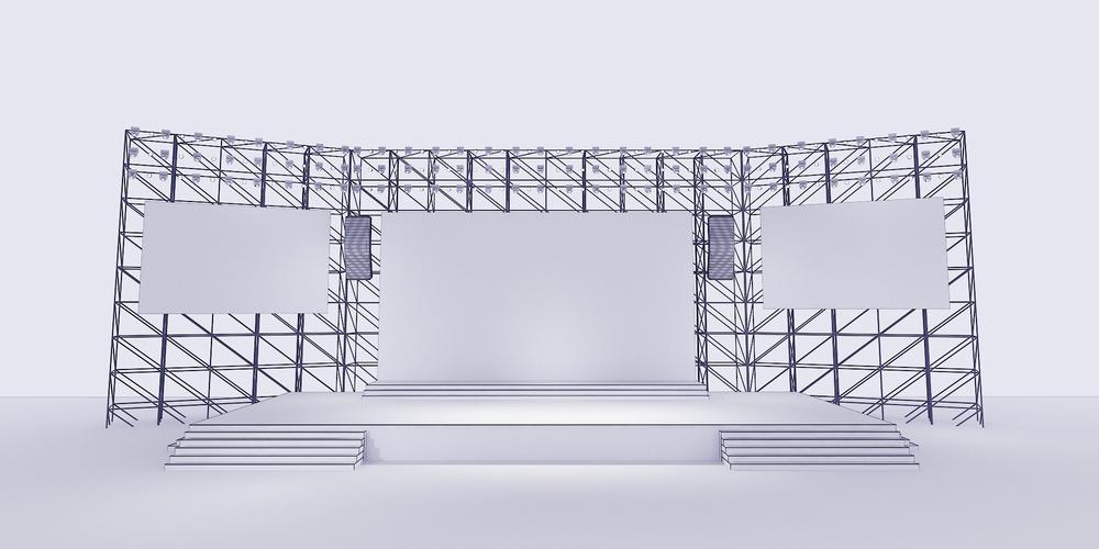 舞美设计小型演唱会舞台设计