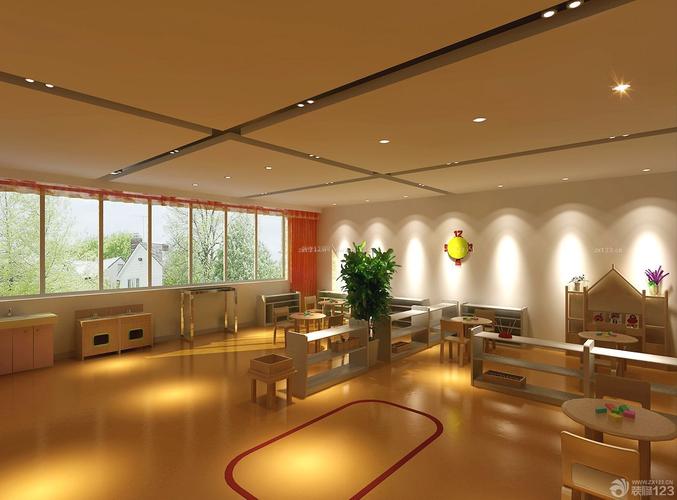 2022最新幼儿园教室吊顶设计装修效果图片