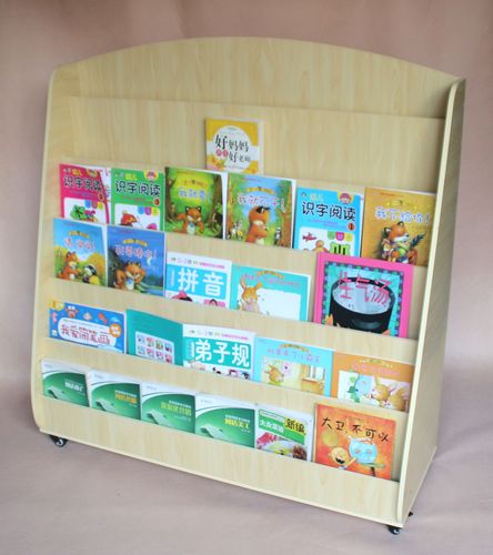 大号幼儿园书架图书馆阅览室落地展示架绘本架包邮儿童书架