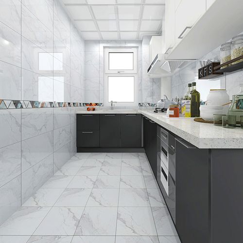 现代简约一石多面爵士白厨房卫生间瓷砖300x600墙砖瓷片釉面砖