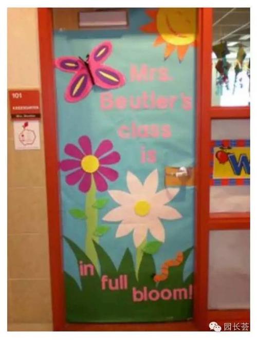 幼儿园的教室门竟然可以这么有创意内附40款图片