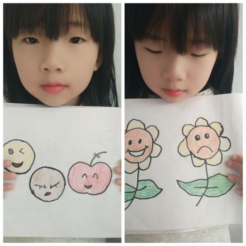 陈思含小朋友通过画图来表达自己的心情让自己变得逐渐开心起来