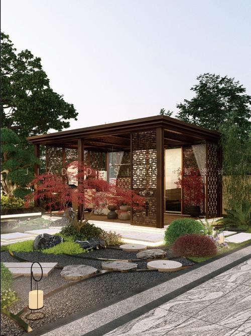 新中式庭院设计丨现代与传统元素的结合