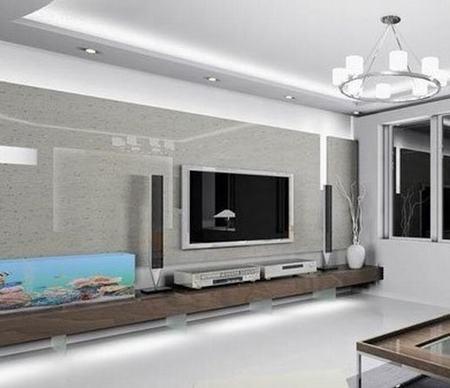 现代客厅背景墙效果图经典款式缔造完美靓丽电视背景墙效果图与客厅
